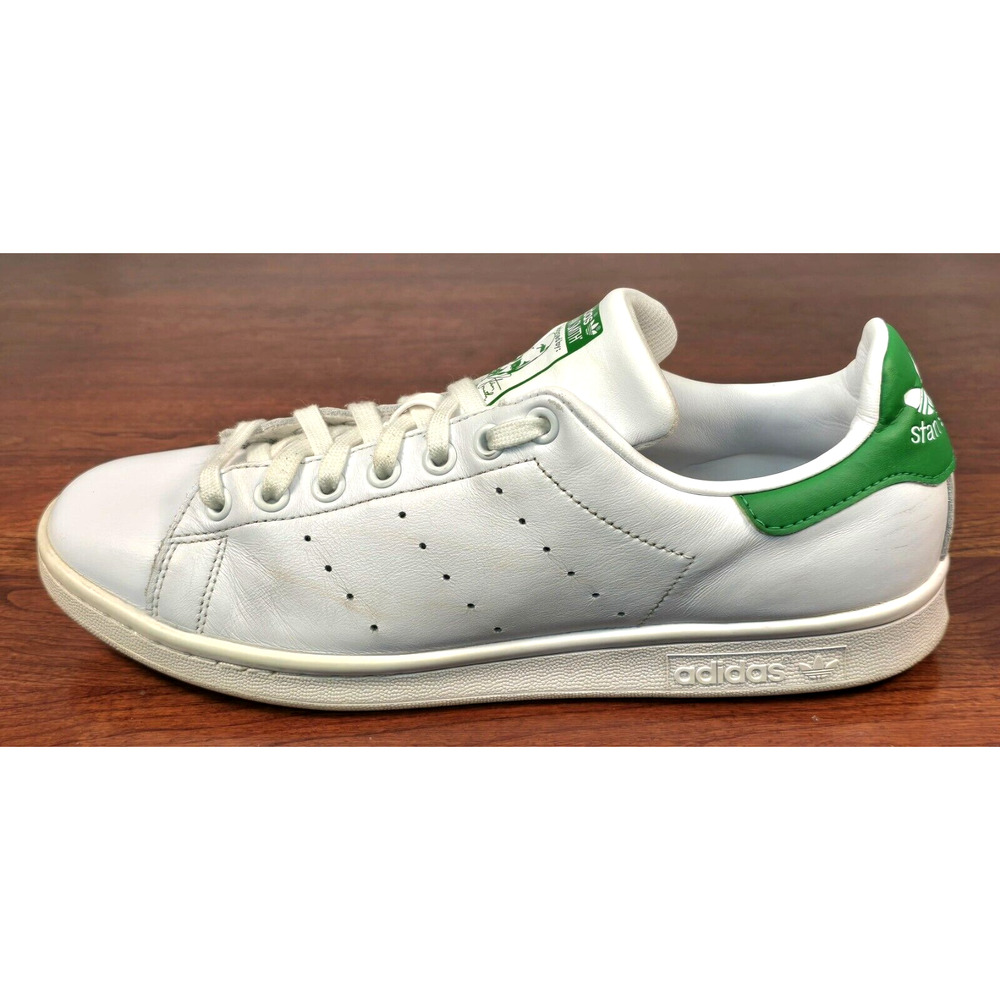 adidas Stan Smith Women's 'White Green' Tennis Athletic Shoes Size 10 B24105